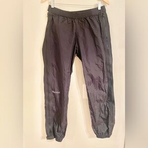NWOT- Marmot Women's Black Wind Pants Small Outdoor Hiking Athletic Activewear